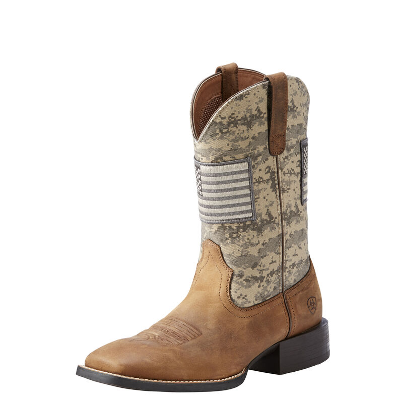 Ariat Sport Patriot - Miesten Ruskea/Kerma Bootsit ( VTUXPG-548 )